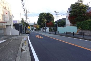 左手黒いお家が芦屋バナナ